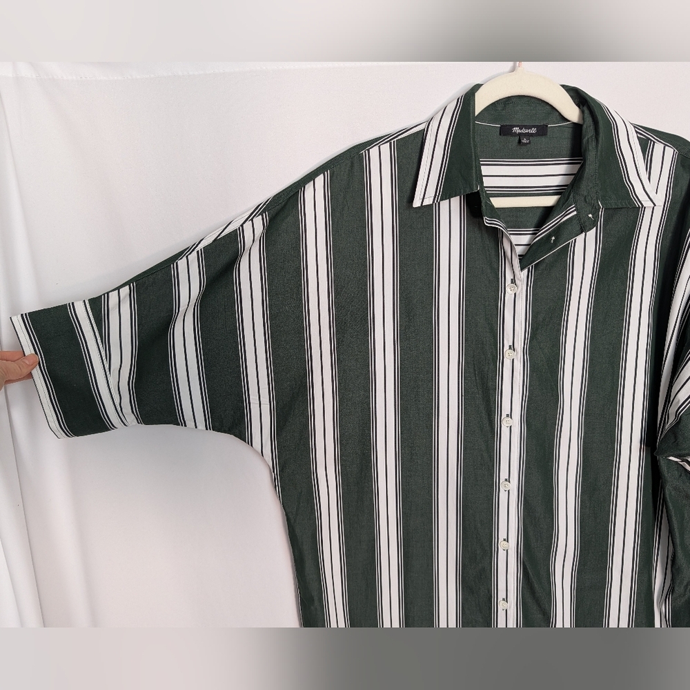 Madewell Dolman Midi Shirtdress - Picture 8 of 14